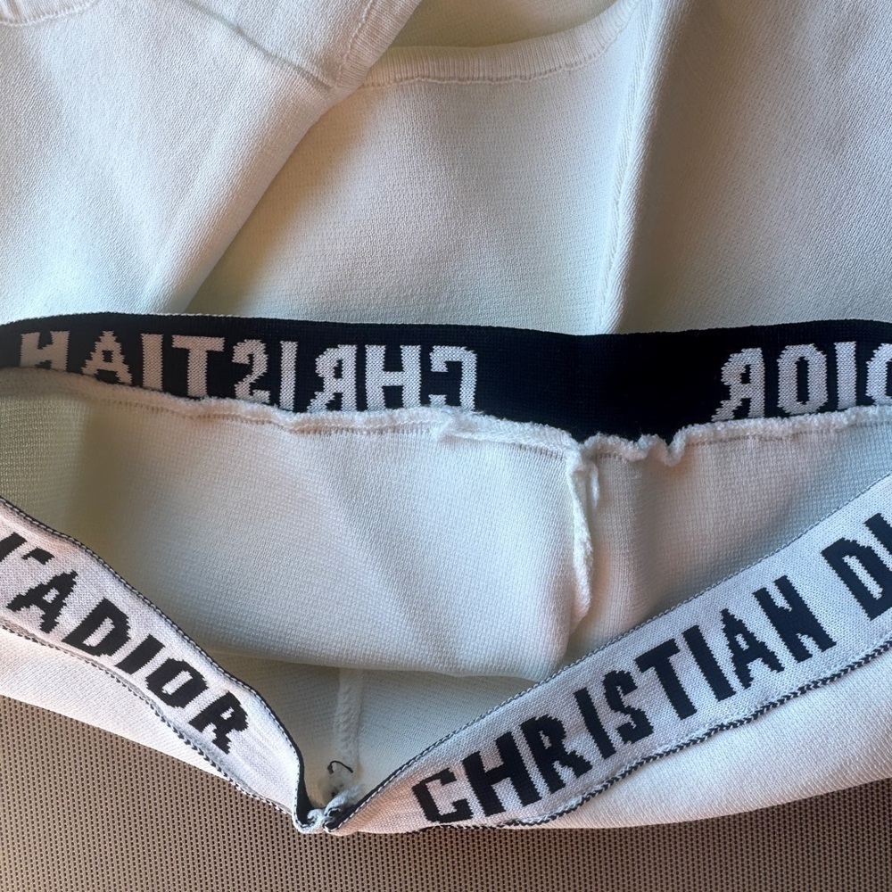 Christian Dior J’adior Briefs White Stretch Viscose Size M - Picture 11 of 12